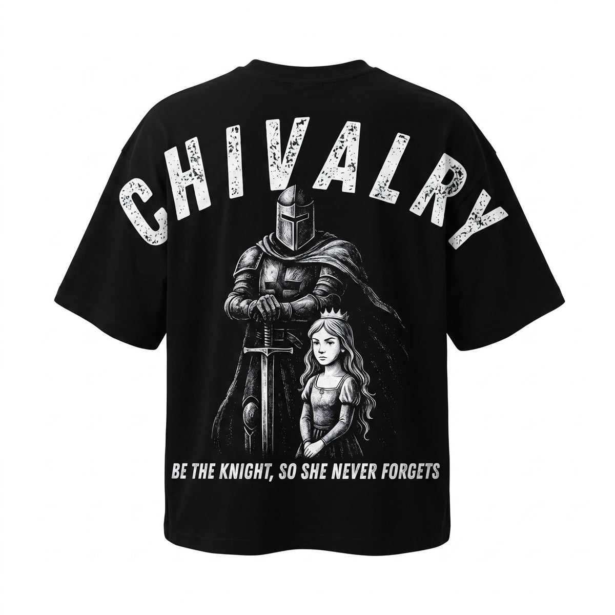 CHIVALRY – fekete – hátoldal