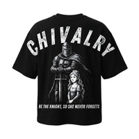 CHIVALRY – fekete – hátoldal