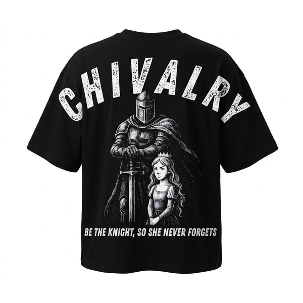 CHIVALRY – fekete – hátoldal