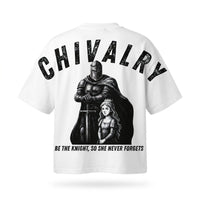 CHIVALRY – fehér – hátoldal