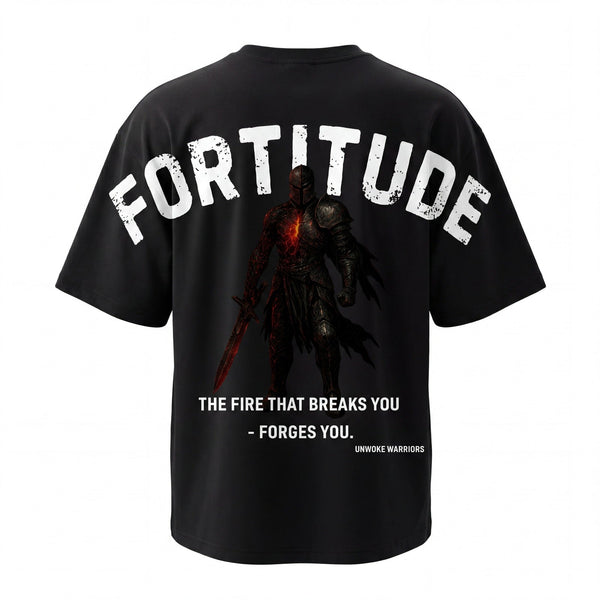 FORTITUDE – fekete – hátoldal