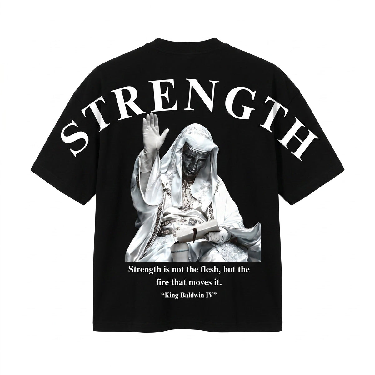 STRENGTH – fekete – hátoldal