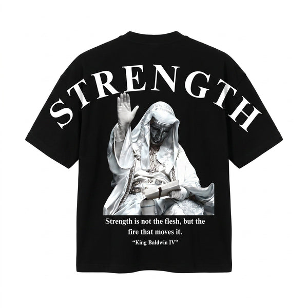 STRENGTH – fekete – hátoldal